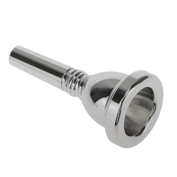 Accesorios para Instrumentos Musicales 6 1 / 2AL Alto Níquel Chapado Boquilla de Trombón Yuyangstore 6 1 / 2AL Alto Trombón Boquilla
