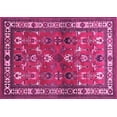 thumbnail image 1 of Ahgly Company Indoor Rectangle Animal Pink Traditional Area Rugs, 5' x 7', 1 of 4