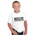 thumbnail image 3 of Autism Seeing the World Differently Crewneck T Shirts Boy Girl Teen Brisco Brands XS, 3 of 6