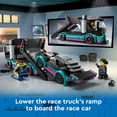 thumbnail image 5 of LEGO City Race Car and Car Carrier Truck Building Toys - Race Car Toys for Kids, Boys & Girls, Ages 6+ - Gift for Birthdays - 60406, 5 of 9