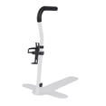thumbnail image 3 of Barra de soporte para sofá Premium con riel de asistencia, fabricada en acero al carbono, con altura ajustable y resistente. Blanco con portavasos, 3 of 9
