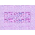 thumbnail image 1 of Ahgly Company Indoor Rectangle Patterned Heliotrope Purple Area Rugs, 5' x 7', 1 of 6
