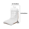 thumbnail image 4 of Usloyux Rocking Chair Cushion, Non-Slip Washable Garden Chair Pad, Outdoor Patio Furniture Cushion for Sun Lounger Rocker Adirondack Chair, Durable Foam Support Indoor Outdoor Use, 4 of 7