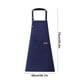 thumbnail image 3 of Delantal largo de algodón para cocina, accesorios y utensilios de cocina, impermeable y resistente al aceite, para cocinar, hornear, limpiar, con tirantes ajustables, unisex, para adultos., 3 of 6