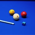 thumbnail image 5 of Uxcell 2 1/4" Pro Cup Billiard Cue Ball Pool Ball with 6 Dots for Training Beige 2 Pack, 5 of 5