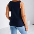 thumbnail image 5 of Style  Co Women's Cotton Scalloped V-Neck Sleeveless Top NWT, 5 of 6