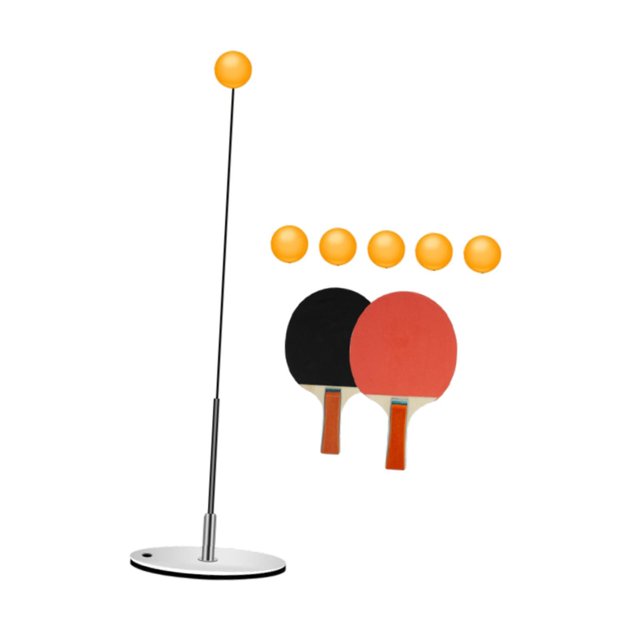 Equipo de entrenador de tenis de mesa Equipo Multifuncional Herramienta de capacitación de tenis de mesa para principiantes a profesionales Adultos