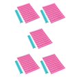 thumbnail image 1 of Bewildely Sello de letras para hornear, plantillas en relieve de plástico para manualidades, sello alfanumérico entrelazado para tartas Rosa roja 5Conjunto, 1 of 6
