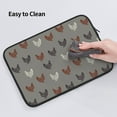 thumbnail image 5 of Pofeuu Rooster Print Laptop Carrying Case,13-15-Inch Laptop and Tablet, Sleek Design, Durable and Water-Repellent Fabric, Business Casual or School-15 inch, 5 of 8