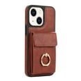 thumbnail image 5 of for iPhone 13 Wallet Case with Credit Card Holder and 360° Rotation Ring Stand, Flip PU Leather Shockproof Fingerprint-Proof Detachable 2 In 1 Phone Cover for iPhone 13, Winered, 5 of 7