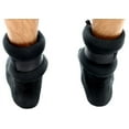 thumbnail image 4 of Perrini Extended Fit Wrists & Ankle Weights 5lb Black Color Fitness Workout, 4 of 8