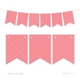 thumbnail image 1 of Coral Hanging Pennant Banner Party Garland Decor, 1 of 3