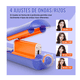 thumbnail image 2 of "Rizador Automático Cabello Cerámica Azul 4 Ajustes Ondas " Belug, 2 of 5