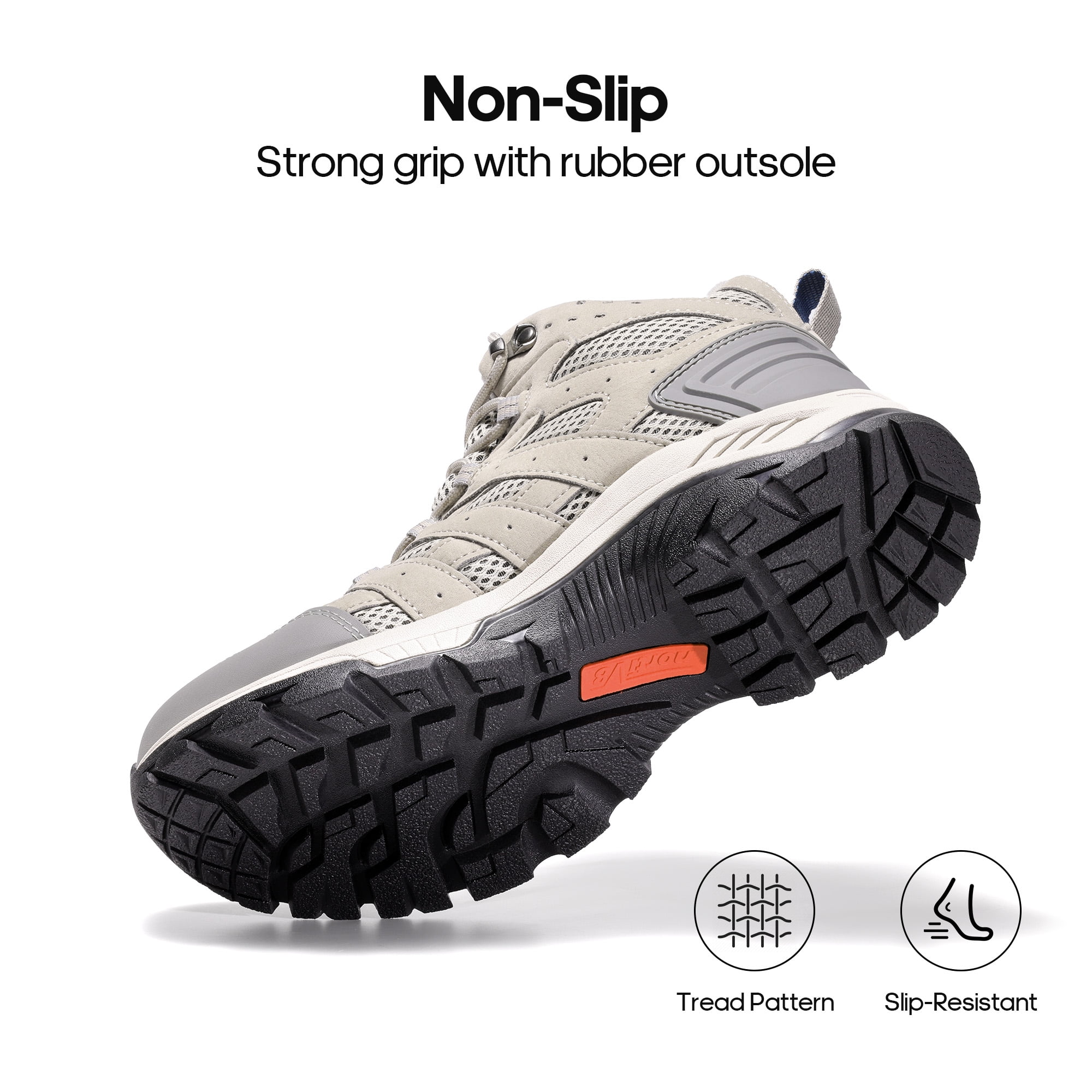 NORTIV 8 Women's Waterproof Hiking Boots Outdoor Trekking Mid Backpacking Mountaineering lightweight boots