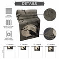 thumbnail image 6 of Table Runner Dresser Scarves 36 Inch Long,Horror Halloween Crow Bat Full Moon Linen Dining Table Runners Bare Tree Branch Tabletop Scarf for Wedding Holiday Party Kitchen, 6 of 9