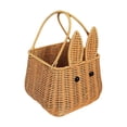 thumbnail image 1 of Cesta de mimbre de Pascua para organizar aperitivos, cesta para servir, cesta doméstica, bolsa de mano de ratán, cesta de Picnic para sala de estar, h, 1 of 7