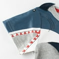 thumbnail image 5 of Toddler and Little Boys Summer Short Sleeve Crew neck T-Shirts Graphic Tops 1-9 Years - 3D shark, 5 of 11