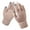 Womens Gloves Beige#4, variant on Winter Gloves for Women Smart USB Rechargeable Winter Cold Protection Warmth Half Finger Clamshell Knitting Heating Gloves