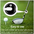 thumbnail image 3 of QualitChoice pour Compteur de Score de Golf 12 Coups Indicateur Portable à Main Aide à la Formation Golf Scoring Accessoires Formateurs Blanc Noir 1Set, 3 of 6