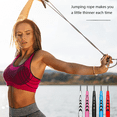 thumbnail image 4 of Fitness Skipping Rope With Ergonomic Grip Handle For Exercise Workout Cardio Fitness, Adult，Kids - pink, 4 of 5