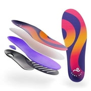 Move Game Day Performance Insoles - for Plantar Fasciitis, Arch Support, Basketball, Active Lifestyle, Running, and Athletics - Composite Heel and Reactive Stability
