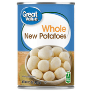 Great Value Whole New Potatoes, Gluten-Free, 15 oz Can