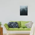 thumbnail image 2 of Magical Sunrise Misty Forest Print - 12x16in Canvas Artwork Perfect for Adding a Touch of Nature to Room Décor, 2 of 7