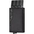 thumbnail image 1 of SHAR Credit Card Holder with Double Window RFID Blocking Automatic Pop Up Card Wallet for Cards and Bills, 1 of 5