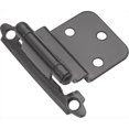 thumbnail image 1 of Black Surface Self-Closing 0.37 In. Offset Hinge 2-Pack, 1 of 1