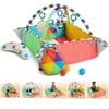 Baby Einstein Patch’s 5-in-1 Color Playspace Activity Play Gym & Ball Pit, Ages Newborn +