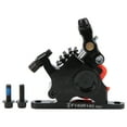 thumbnail image 2 of Hydraulic Disc Brake Calipers, Bicycle Front Rear Oil Disc Brake Aluminum Alloy Bothway Piston with Screw for Road Bicycle Front Disc Brake 140MM,Rear Disc Brake 140MM,Front Disc, 2 of 7