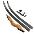 thumbnail image 7 of 60” Black Hunter Original Recurve Bow for Adults American Hunting Archery 20-60lbs, 7 of 7