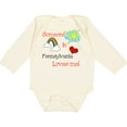 thumbnail image 3 of Inktastic Someone in Pennsylvania Loves Me Boys or Girls Long Sleeve Baby Bodysuit, 3 of 5