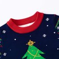 thumbnail image 5 of Atogsazn Children's Boys Girls Christmas Fleece Sweater Kids Printed Long Sleeve Sweaters Fall Winter Warm Clothes 4-5 Years Blue, 5 of 6