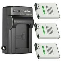 Kastar 3-Pack Battery and AC Wall Charger Replacement for Nikon EN-EL12 ENEL12 Battery, Nikon MH-65 MH-65P Charger, Nikon Coolpix S9600, Coolpix S9700, Coolpix S9 Camera