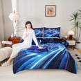 thumbnail image 4 of Castle Fairy Blue Car Boy Twin Comforter Sets,Extreme Sport Bedding Set, 4 of 8