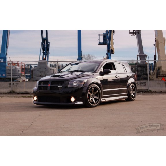 For LED Halo Fog Lights Lamps for 2007 2008 2009 2010 2011 2012 Dodge Caliber