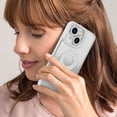 thumbnail image 6 of for iPhone 15 Plus Bling Case Women Girls Luxury Gradient Glitter Diamond Case Sparkle Rhinestone Camera Lens Protection Soft Silicone Shockproof Cover for iPhone 15 Plus 6.7 inch, Silver, 6 of 12