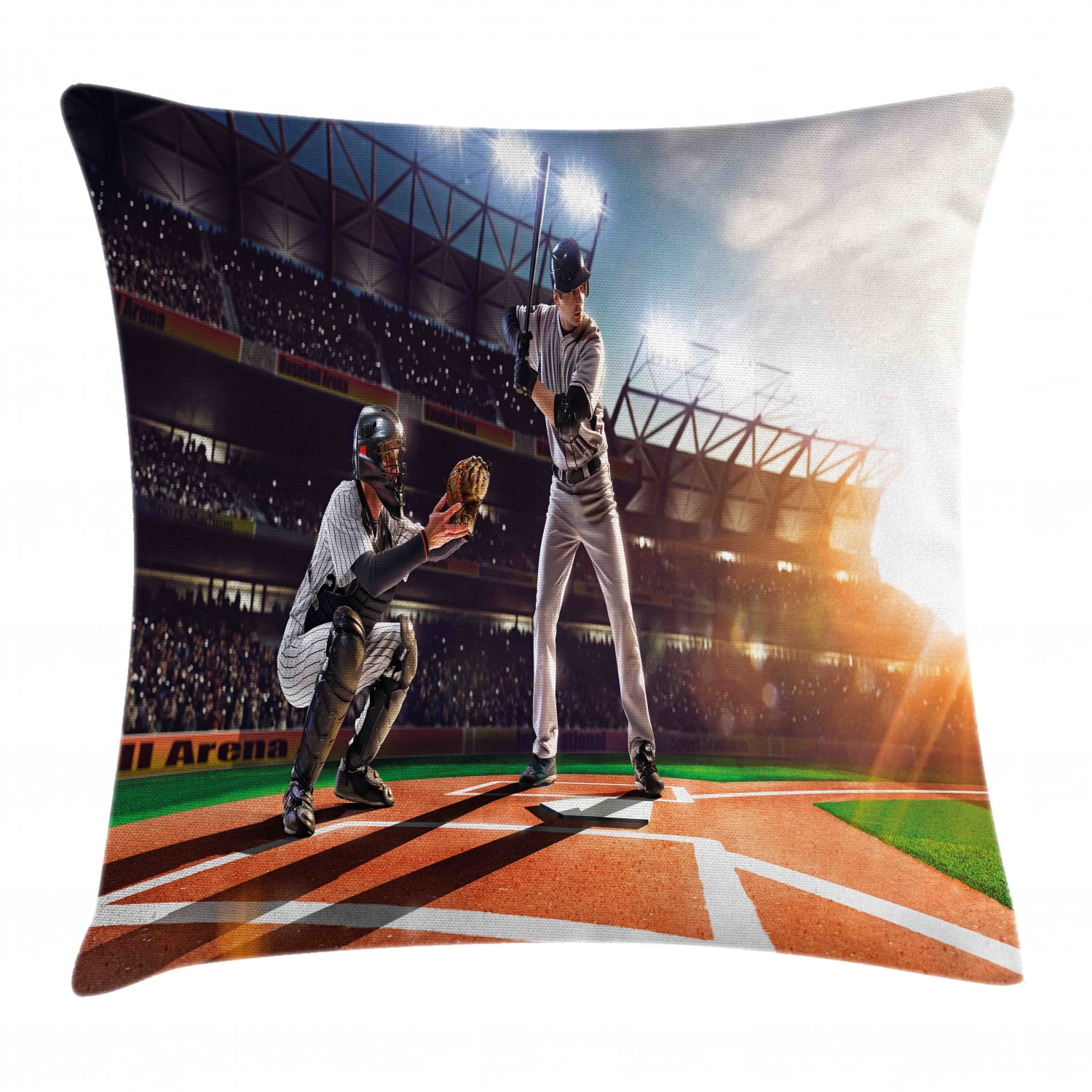 Multicolor Baseball player sport fun America Design I Know I Play lika a Girl Try to Keep up Baseball Throw Pillow 18x18 Multicolor Baseball player sport fun America Design I Know I Play lika a Girl Try to Keep up Baseball Throw Pillow 18x18