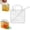 Clear, variant on 1Pc Glass Cup With Straw Glass Tumbler Glass For Kitchen Office Clear