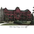 thumbnail image 1 of Nebraska Weslyan University Campus Images Lithographie Imprimée, 1 of 1