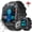 Black leather and black silicone, variant on VOPOCO Smart Watch for Men 5ATM Waterproof 2.02" Rugged Smartwatch with Compass (Answer/Dial Calls) Outdoor Sport Watch for Android iOS
