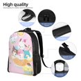 thumbnail image 5 of Pochacco Backpack for Adult Kids, Simple Lightweight Casual Backpack for Children Student, 5 of 5
