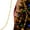 Gold, variant on Strings Beaded Curtain, Arched Door String Curtain, Hanging Doorway Room Divider Suitable for Home, Coffee House, Bedroom, Restaurant