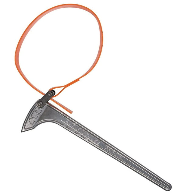 Llave de correa Klein Tools S18HB con agarre ajustable de 3 a 10 pulgadas