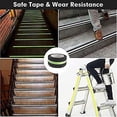 thumbnail image 5 of Anti Slip Grip Tape Glowing In Dark, Non Slip Adhesive Stair Treads, High Traction Safety Tape For Stairs Steps Decking Indoor & Outdoor, 50mm X 10m, 5 of 5