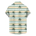 thumbnail image 6 of LODIENY Men's Hawaiian Shirt Funny Vintage Boho Floral Tropical Palm Tree Pattern Print Summer Beach Casual Short Sleeve Button Down Holiday Vacation Tees Tops Multicolor XXXXL, 6 of 7