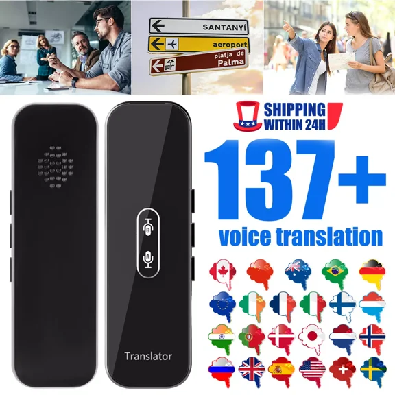 Language Translator Device 137  Languages Supported Instant Offline Translation
