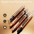 thumbnail image 3 of MesaSe 2.5g Highlighter Eyeshadow Pencil Long Lasting Waterproof Sweat Proof Matte Fine Texture Eye Makeup Multicolor Double-ended Eyeshadow Pencil for Dating, 3 of 10