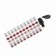 thumbnail image 4 of Tuercas de rueda para carreras de coches M12 X P1.5 para la mayoría de las ruedas del mercado de accesorios (rojo), 4 of 15